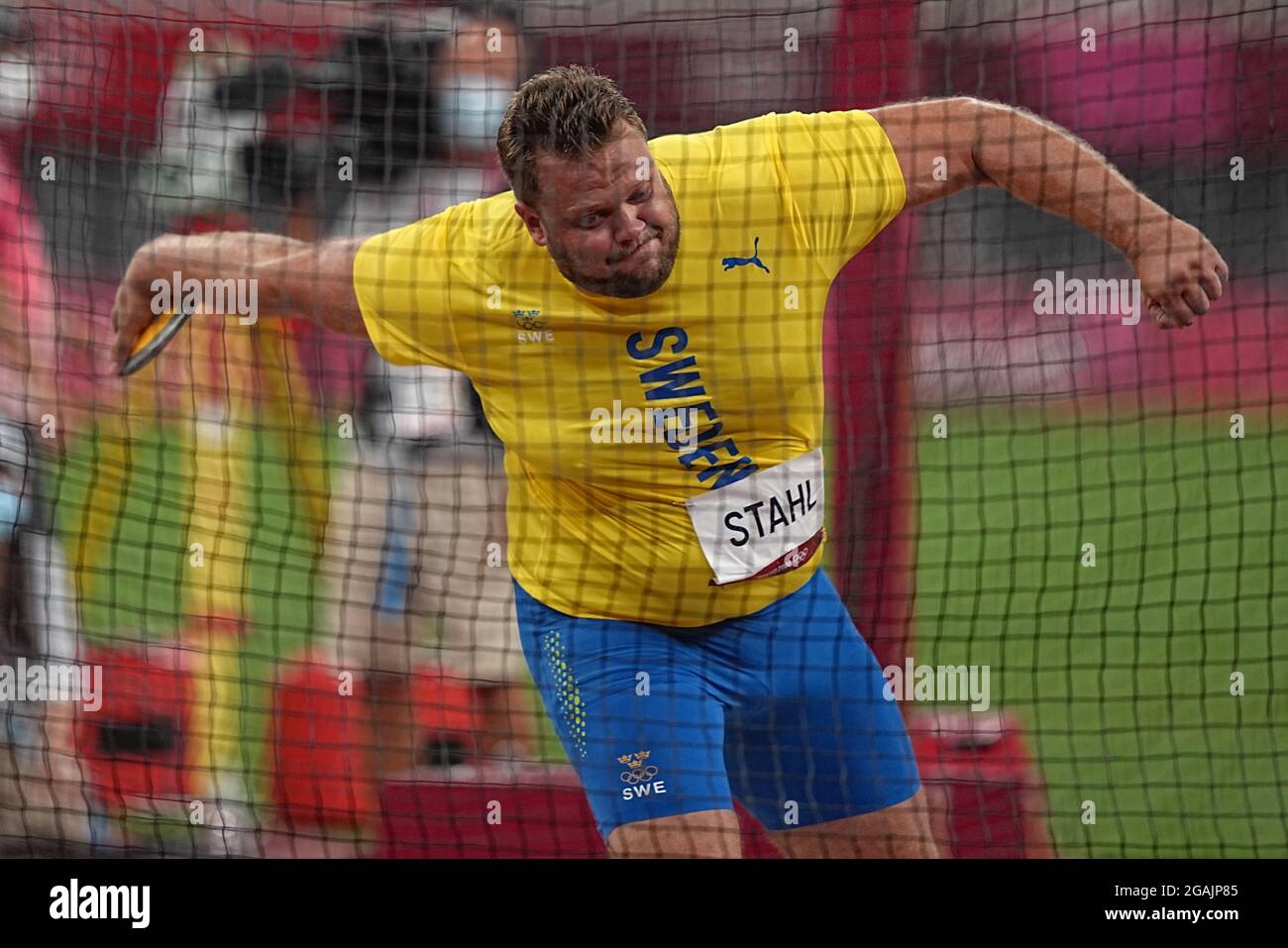 Tokyo, Japan. 31st July, 2021. Athletics Olympics, discus throw, men, final at the Olympic