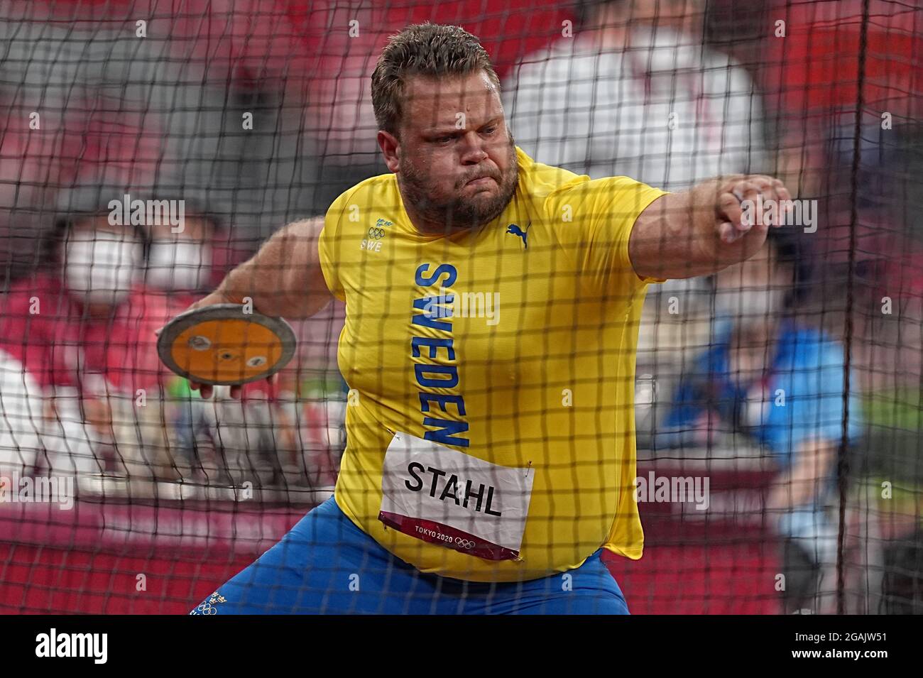 Tokyo, Japan. 31st July, 2021. Athletics Olympics, discus throw, men, final at the Olympic