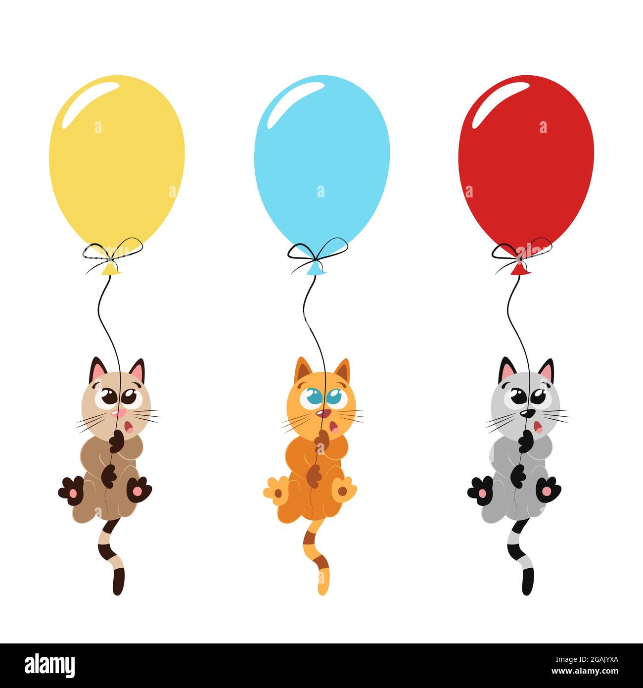 Cool kittens Stock Vector Images Alamy