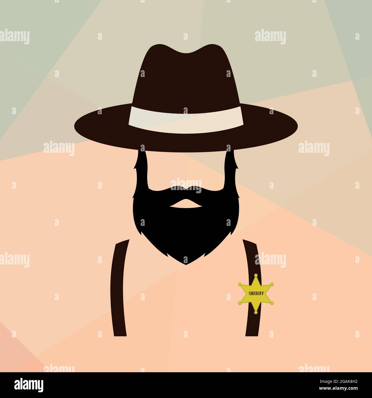 Cowboy beard : 8 849 images, photos de stock, objets 3D et images  vectorielles