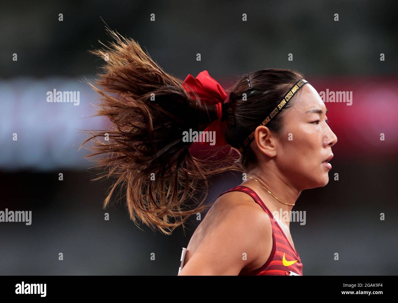 Tokyo, Japan. 31st July, 2021. Wang Chunyu of China competes during the