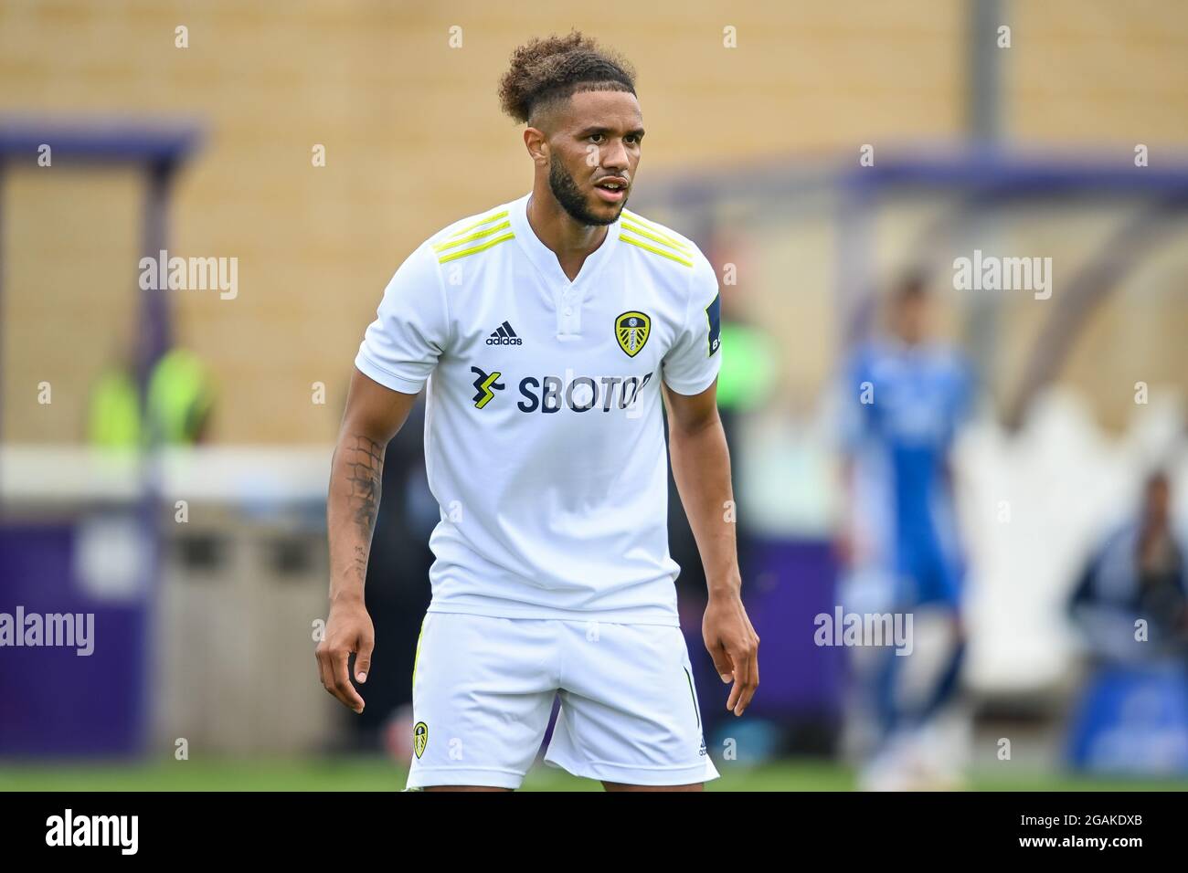 Tyler Roberts #11 of Leeds United in, on 7/31/2021. (Photo by Craig  Thomas/News Images/Sipa USA) Credit: Sipa USA/Alamy Live News Stock Photo -  Alamy