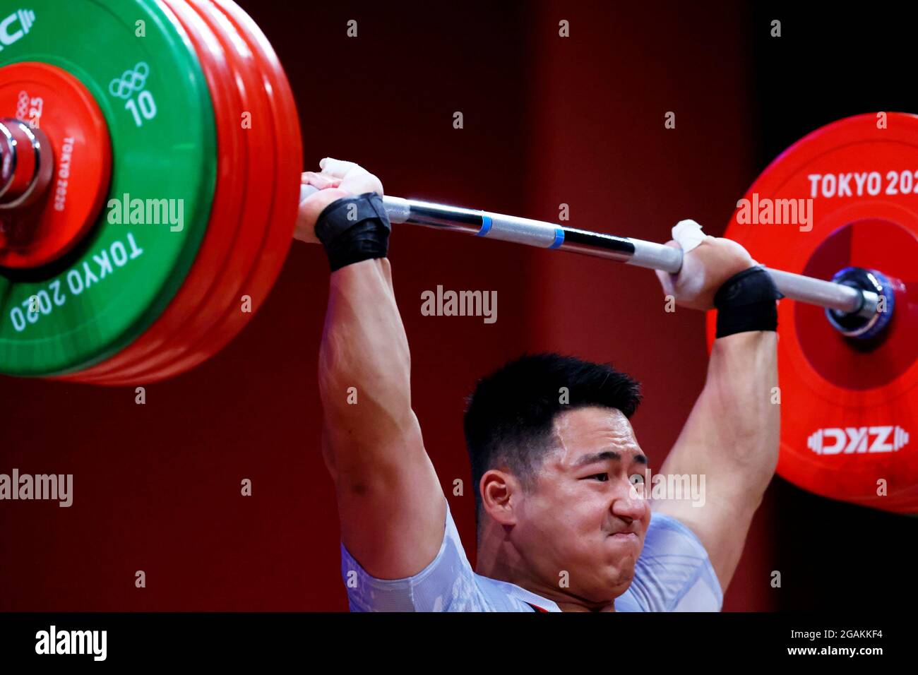 Tokyo, Japan. 31st July, 2021. Toshiki Yamamoto (JPN) Weightlifting ...