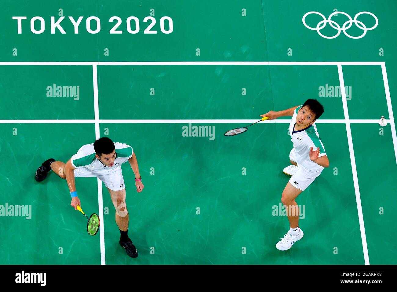 Tokyo, Japan. 31st July, 2021. Lee Yang (R) /Wang Chi-Lin of Chinese ...