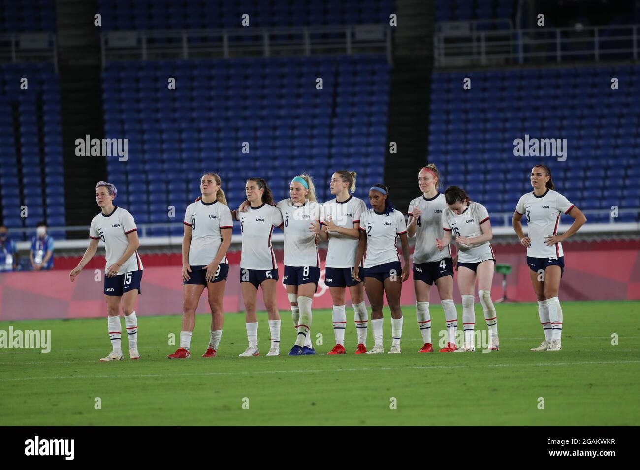July 30, 2021, Tokyo, Kanto, Japan: TOKYO, JAPAN, 30. JULY 2021: WOMEN's FOOTBALL NETHERLANDS vs USA in Japan on 30.07.2021 during the OLYMPIC GAMES 2020 - 2021 in  Tokyo,  . .this picture is for press use; photo by ZUMA Press / Jon GADEA (Credit Image: © Beto Rockfeller/ZUMA Press Wire) Stock Photo