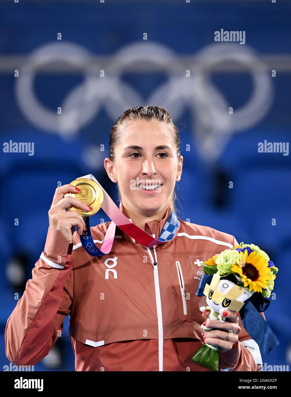 Tokio, Japan. 31st July, 2021. Tennis Olympics, women's singles