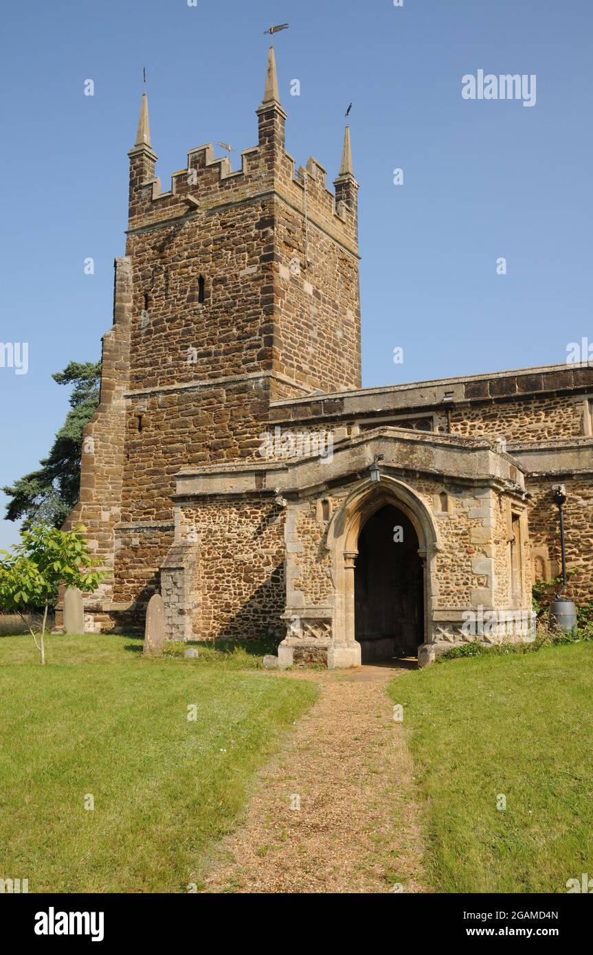 St Mary the Virgin, Everton, Bedfordshire Stock Photo