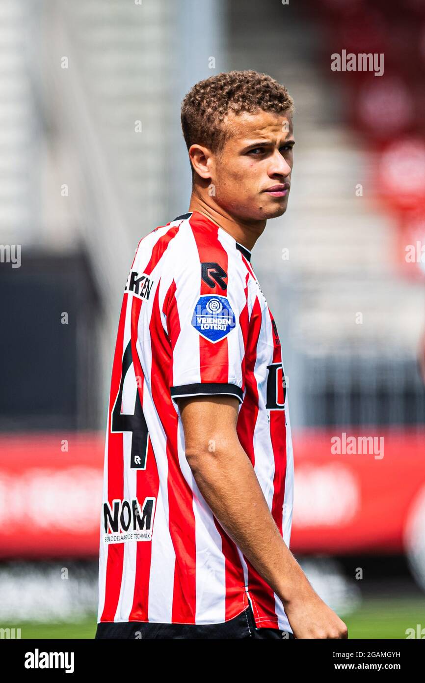 ROTTERDAM 31 06 2021 Season 2021 2022 Pre Season Friendly Match Van Donge en De Roo Stadion Final Result 0 3 Sparta player Kenzo Goudmijn during the