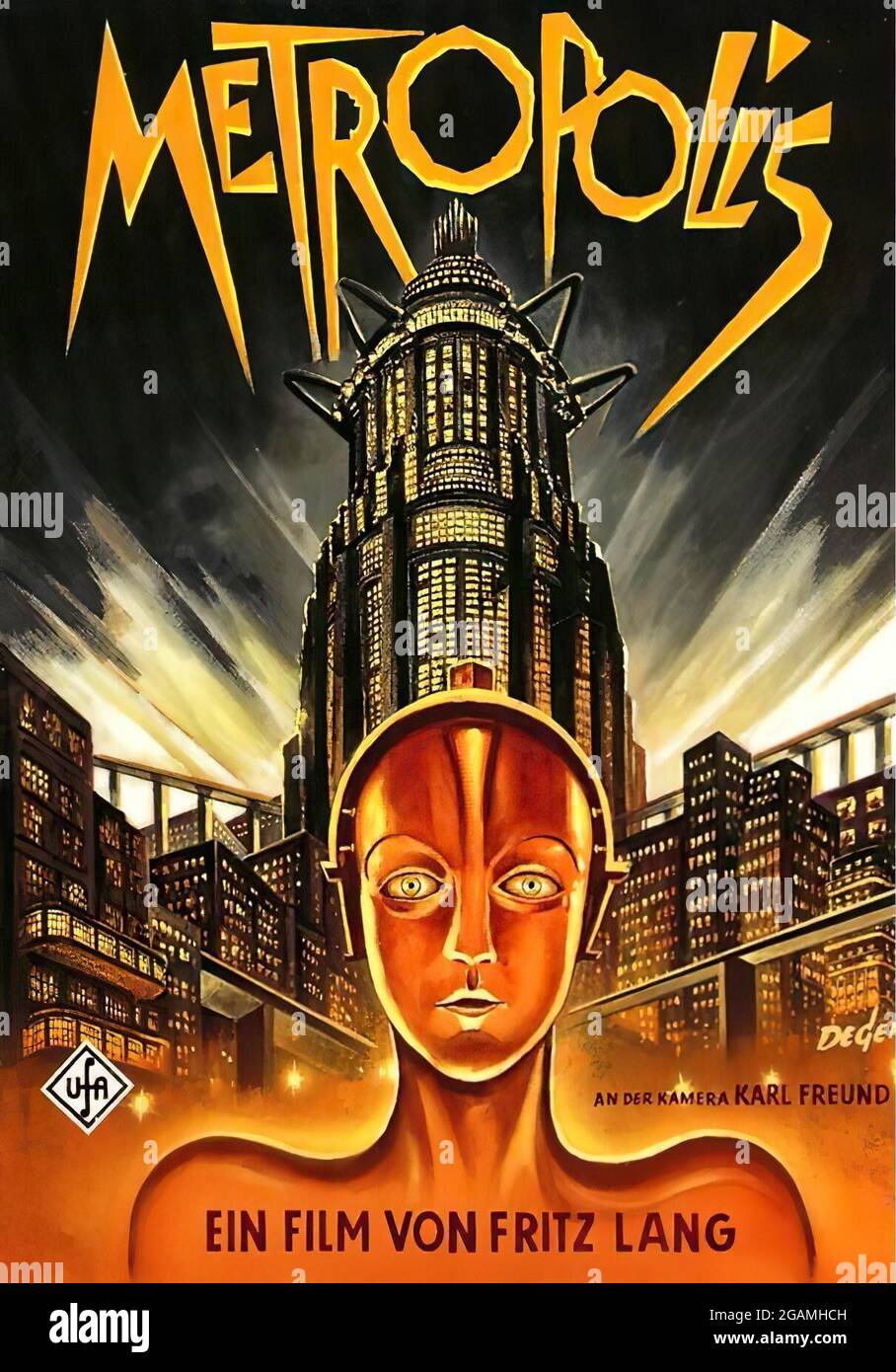 METROPOLIS 1927 Directed By FRITZ LANG Credit U F A Album Stock METROPOLIS 1927 Directed By FRITZ LANG Credit U F A Album Stock