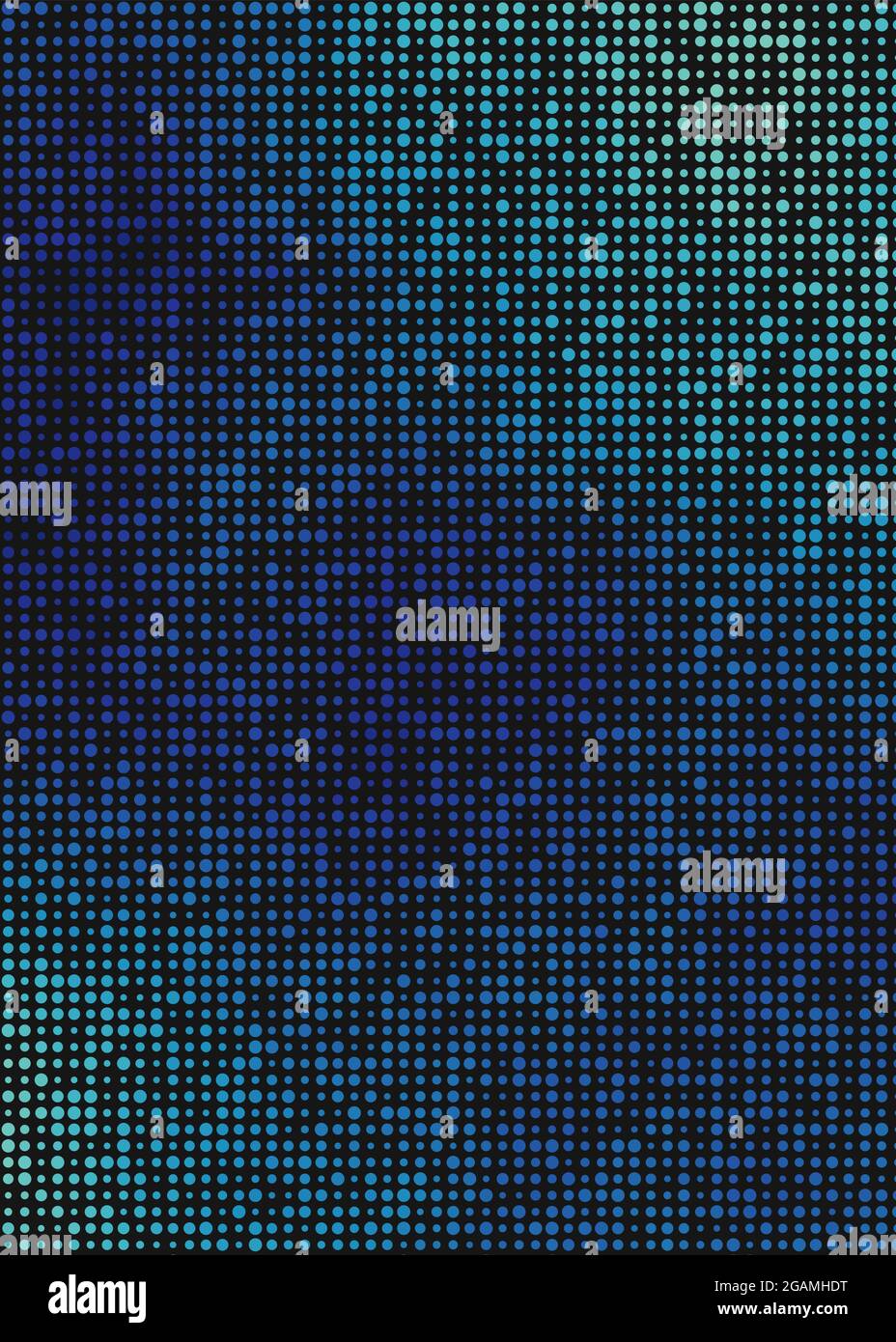 Abstract Geometrical color pixel generative art illustration Stock ...