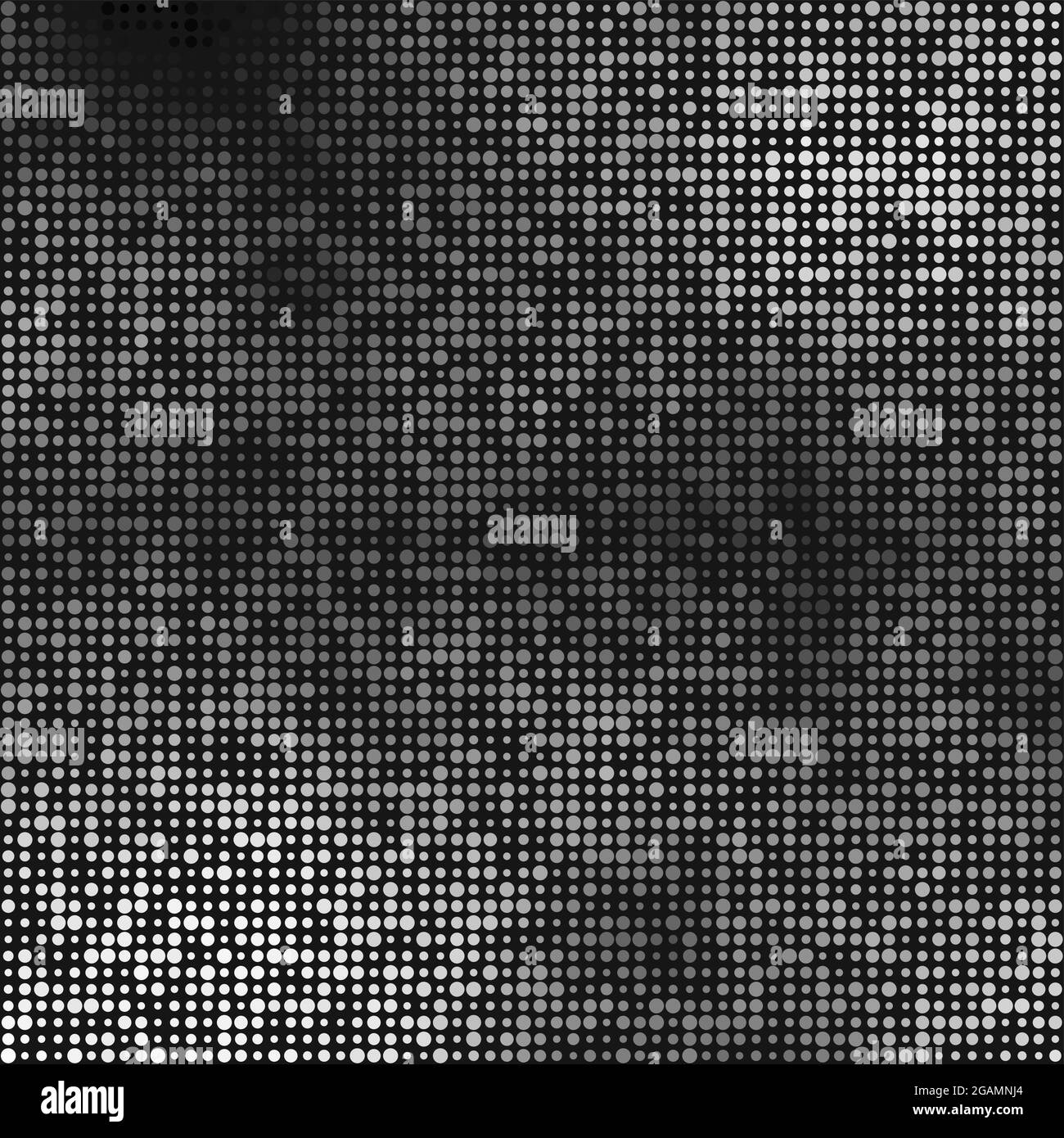 Abstract Geometrical color pixel generative art illustration Stock ...
