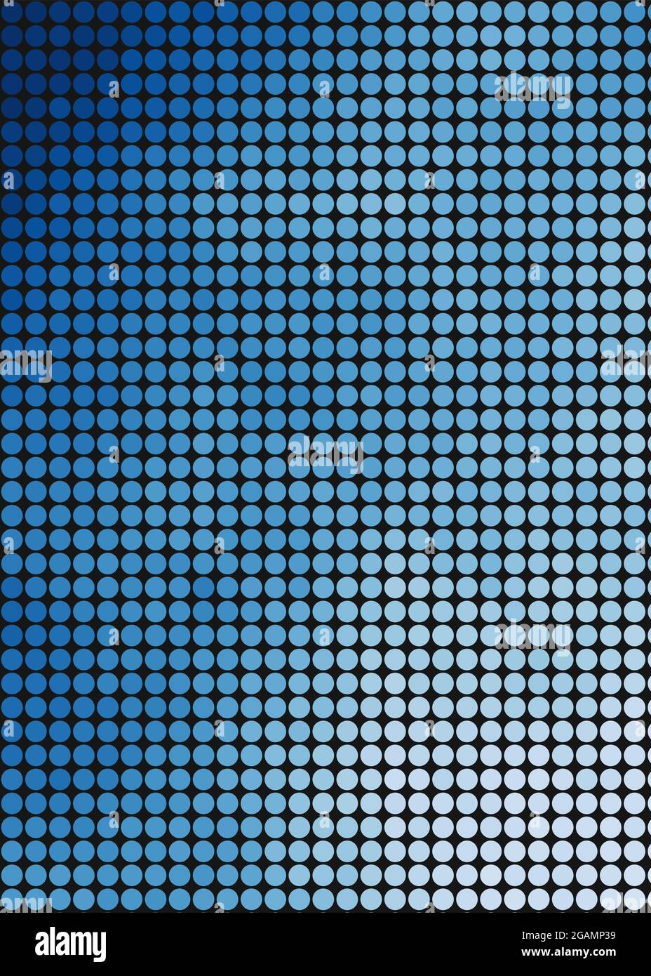 Abstract Geometrical color pixel generative art illustration Stock ...