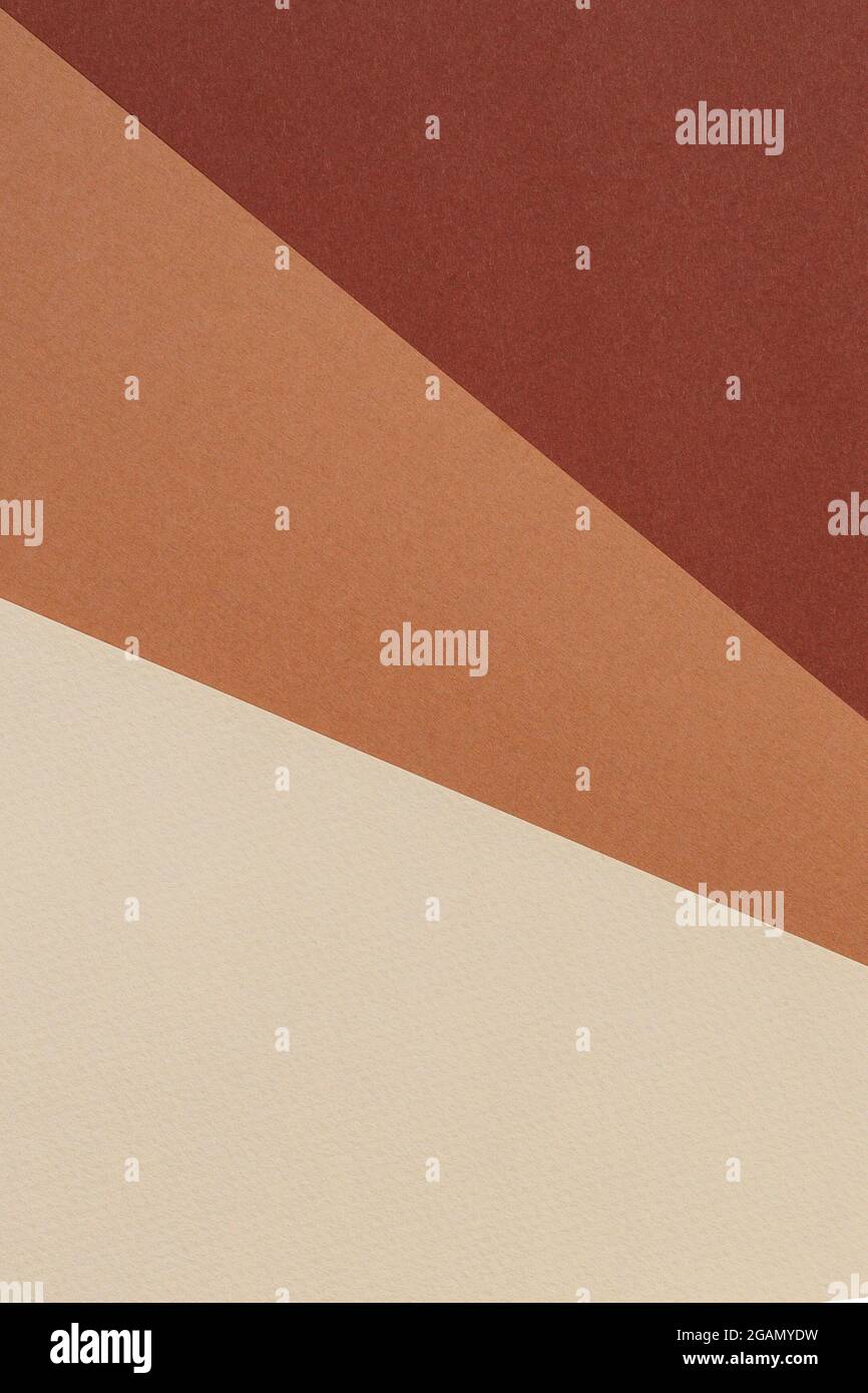 Abstract geometric paper texture background. Beige, brown yellow pastel ...