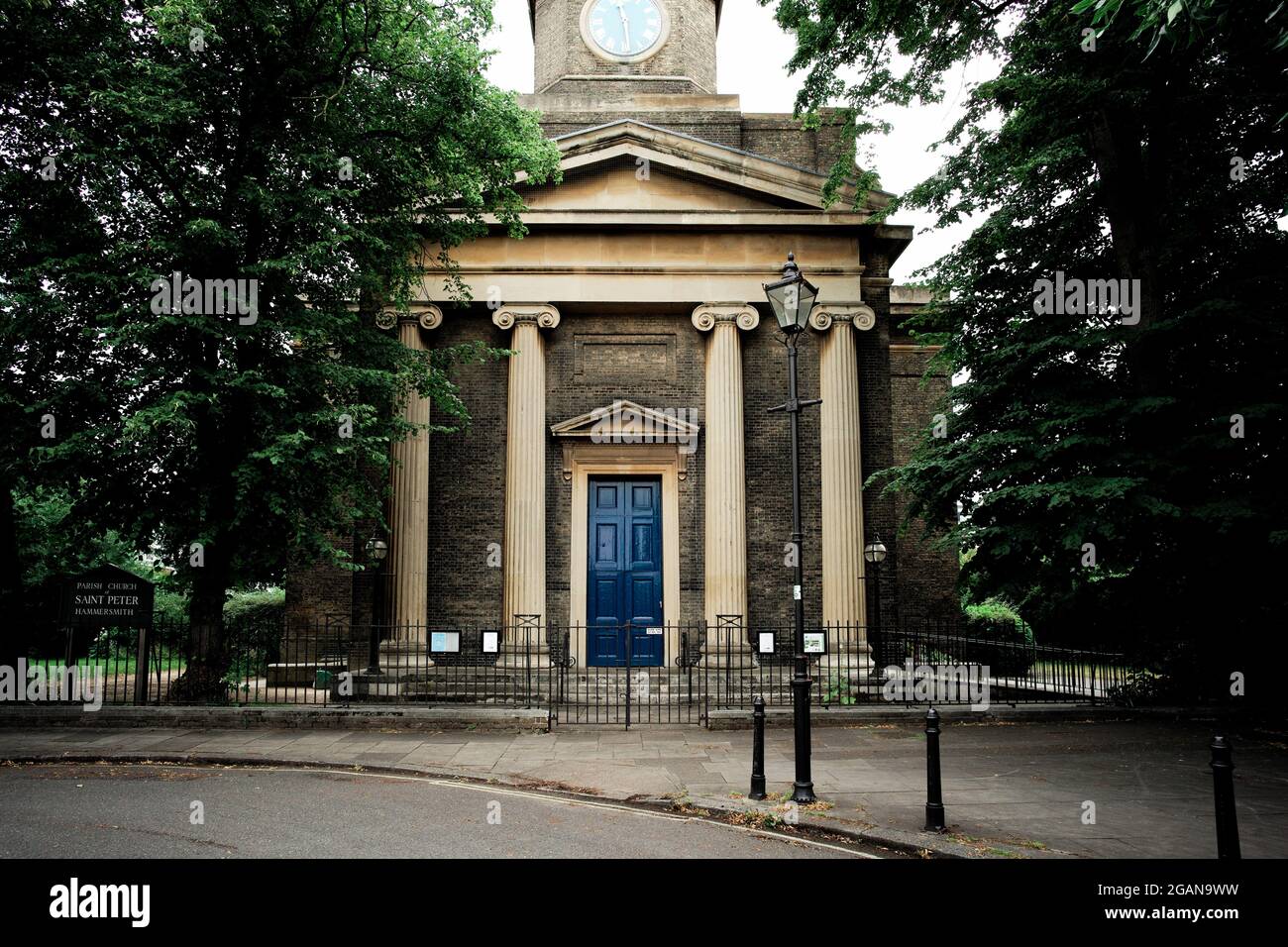 St Peter's Church, Hammersmith Stock Photo Alamy