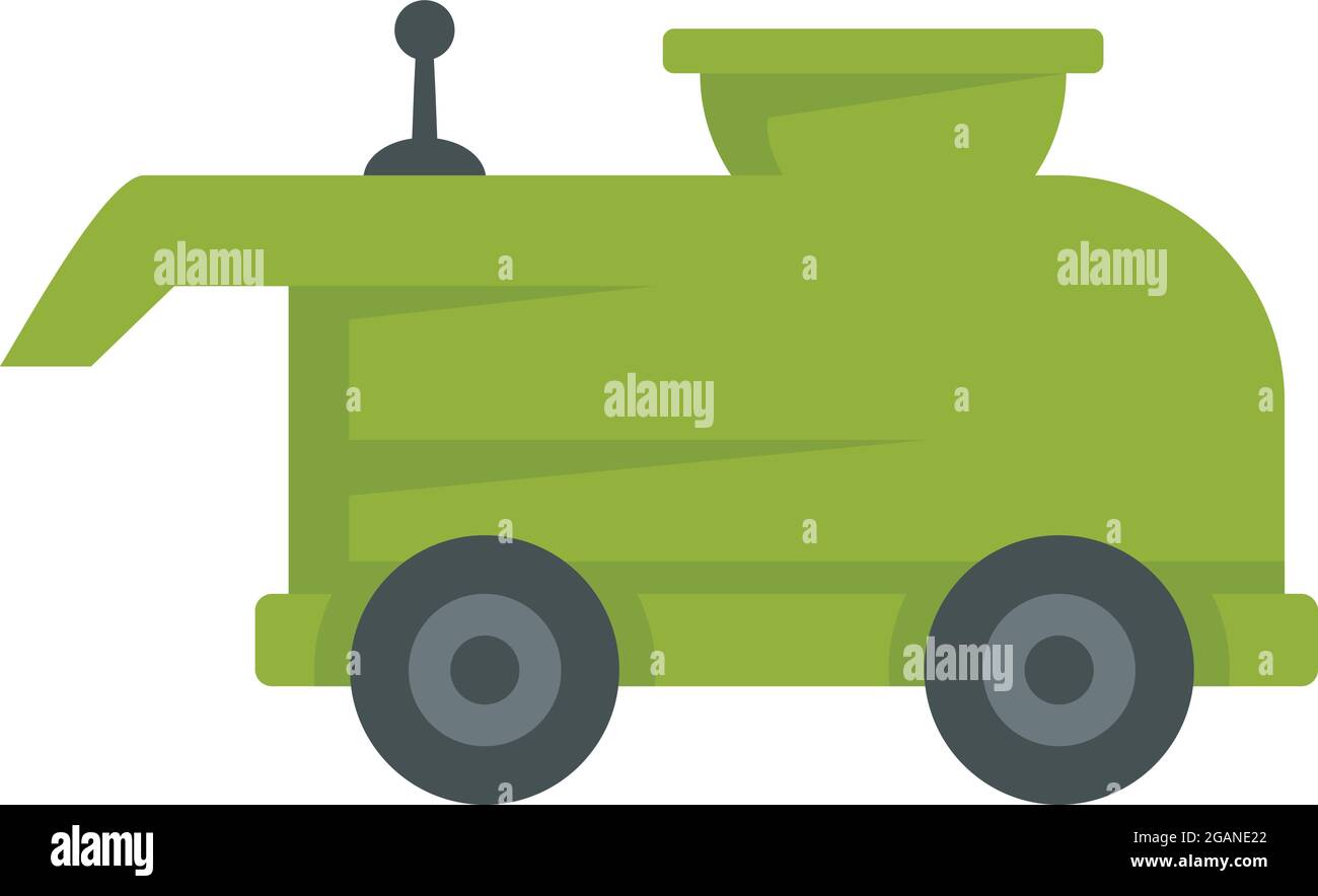 Farm machine icon. Flat illustration of farm machine vector icon ...