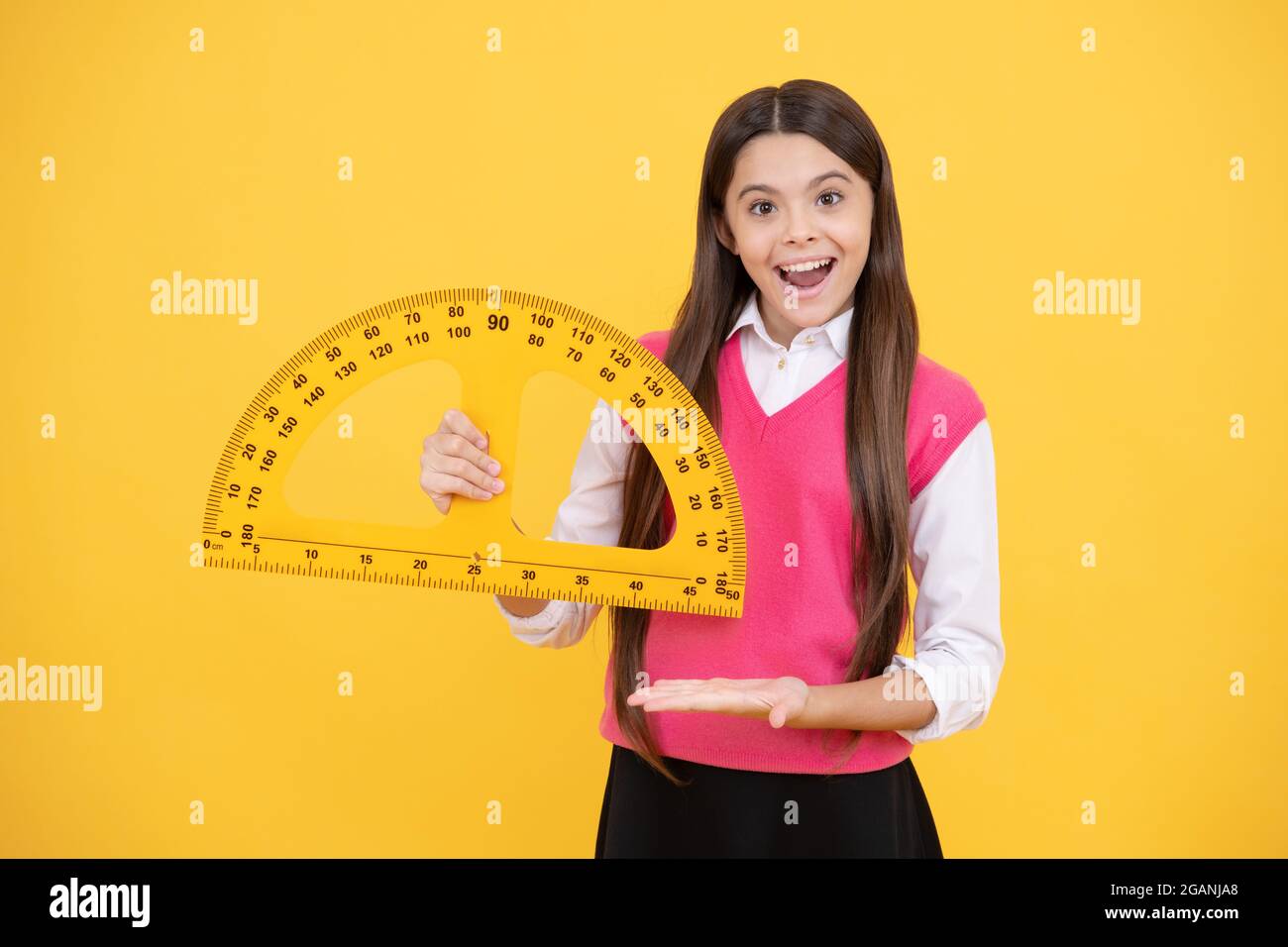 try this. child with protractor. angle degree measurement surprised ...