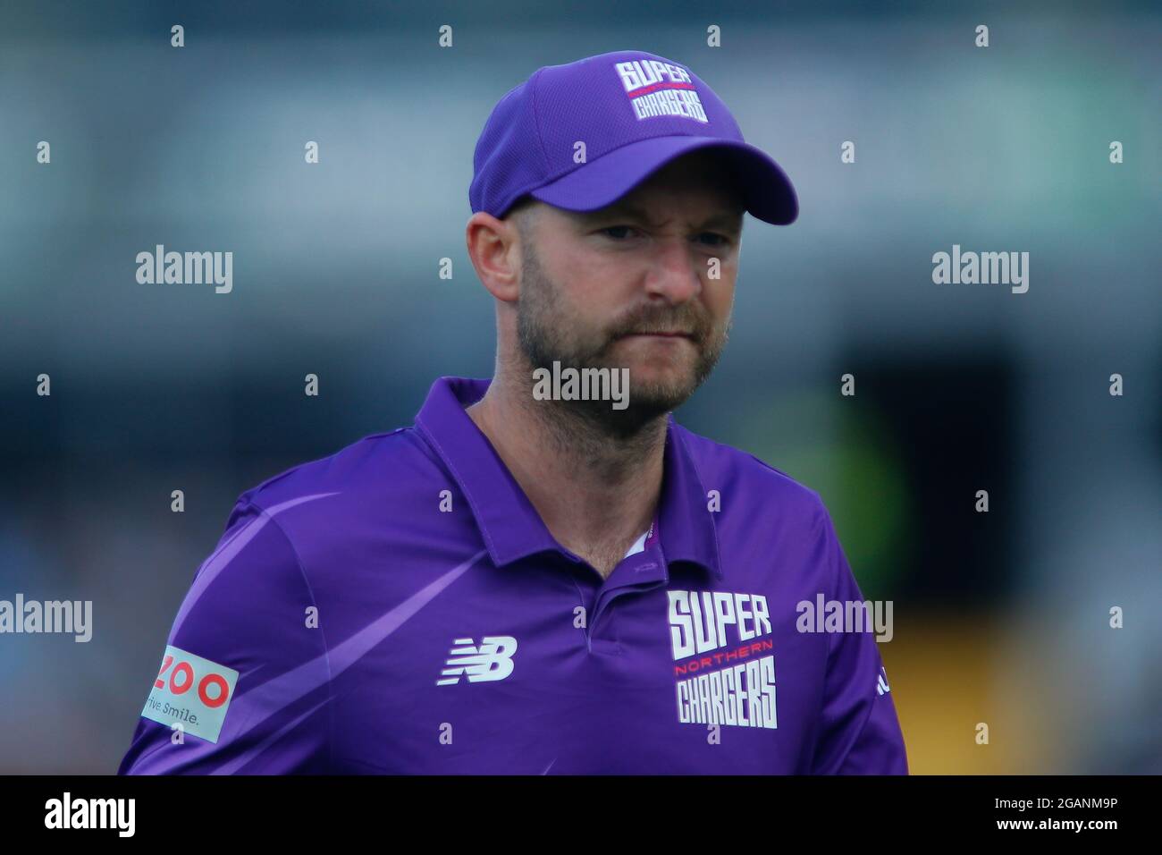 Emerald Headingley Stadium, Leeds, West Yorkshire, 31st July 2021. The Hundred - Northern Superchargers vs Oval Invincible Adam Lyth of Northern Superchargers Credit: Touchlinepics/Alamy Live News Stock Photo