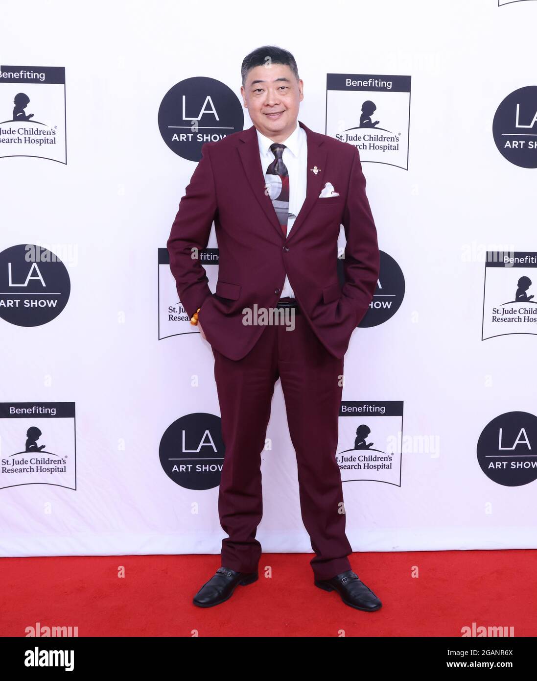 Los Angeles, California, USA. 29th July, 2021. TV host Joey Zhou