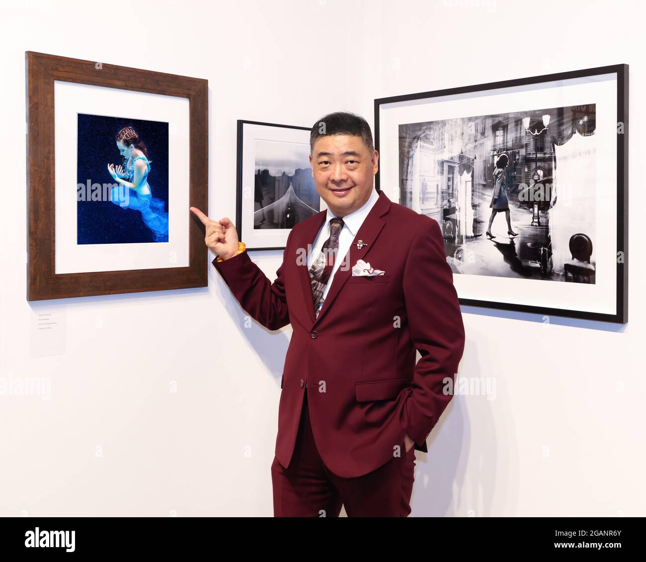 Los Angeles, California, USA. 29th July, 2021. TV host Joey Zhou