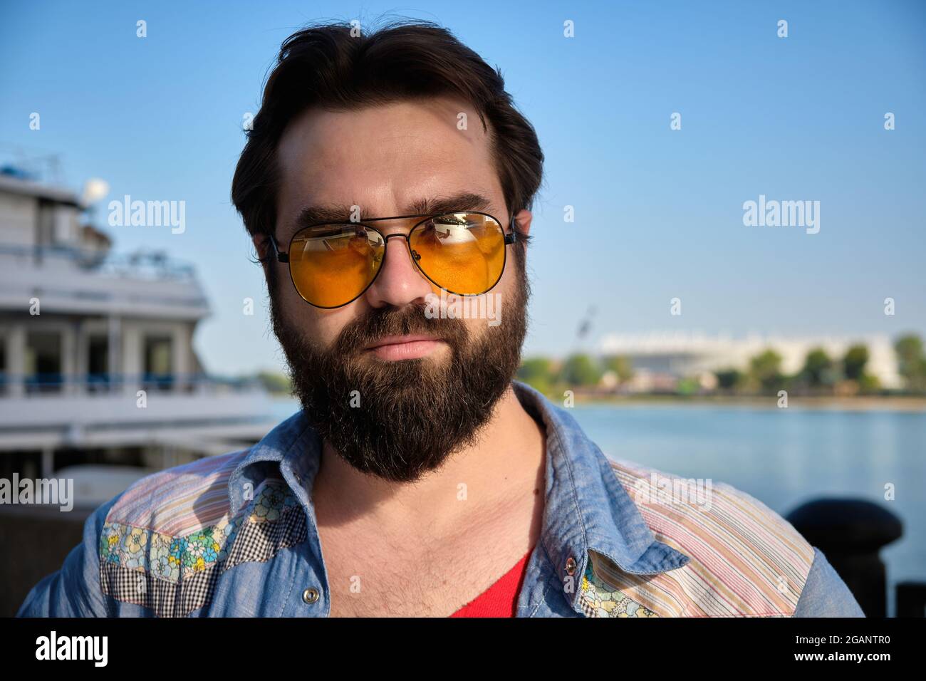 Attractive young man caucasian outside hi-res stock photography and ...