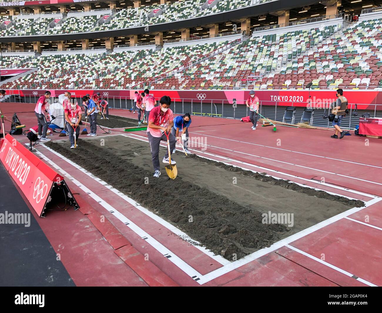 Tokio, Japan. 01st Aug, 2021. Athletics: Olympics, long jump, women ...