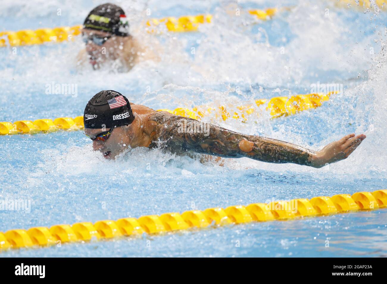 DRESSEL Caeleb (USA) Gold Medal during the Olympic Games Tokyo 2020 ...