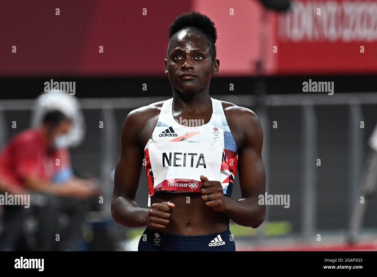 Tokyo, Japan. 31st July, 2021. Athletics. Olympic stadium. 10-1 ...
