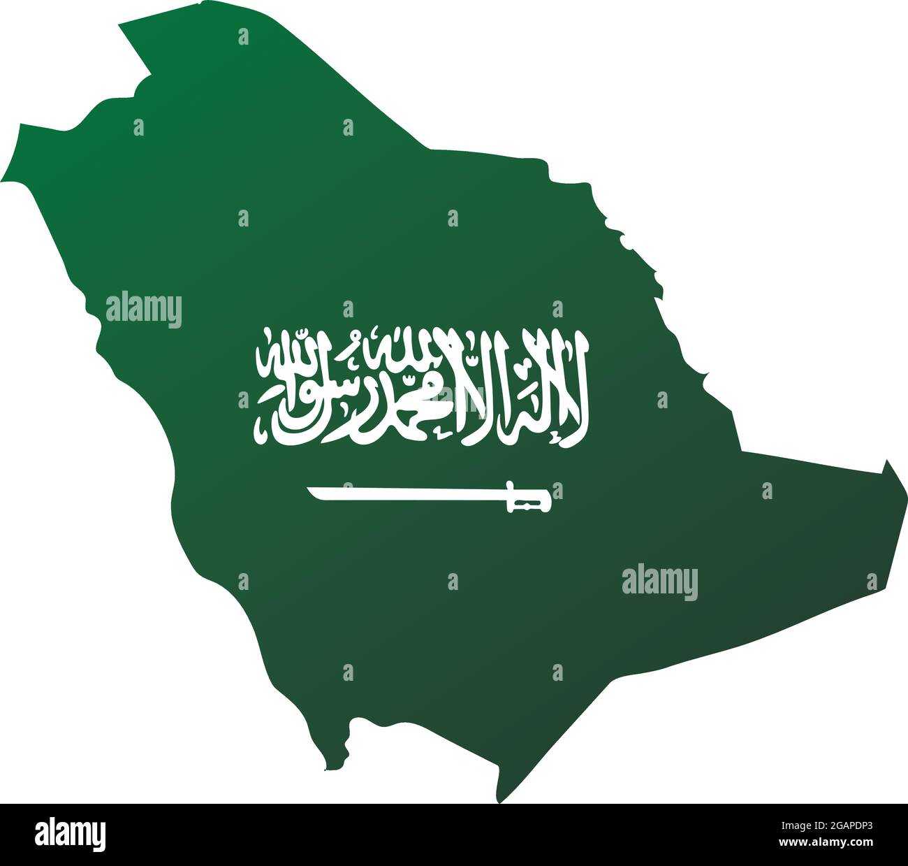 green saudi map Stock Vector Image & Art - Alamy