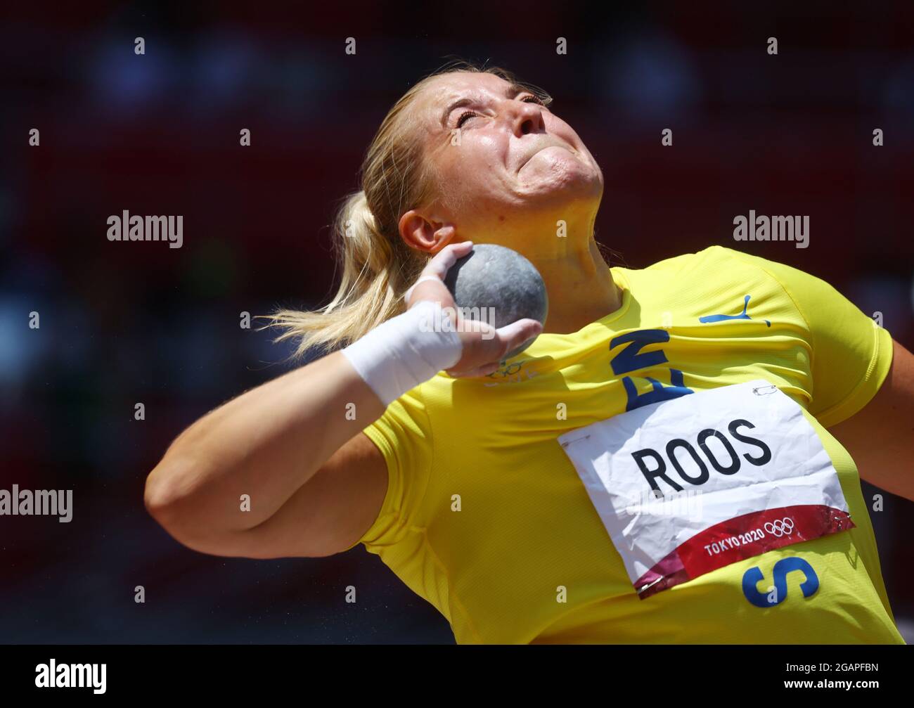 Tokyo 2020 Olympics Athletics Women's Shot Put Final OLS