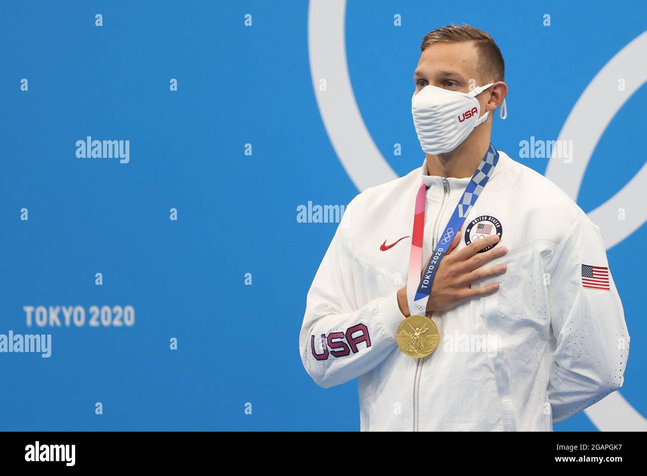 Tokio, Japan. 01st Aug, 2021. Swimming Olympics, men, 50m freestyle(02)