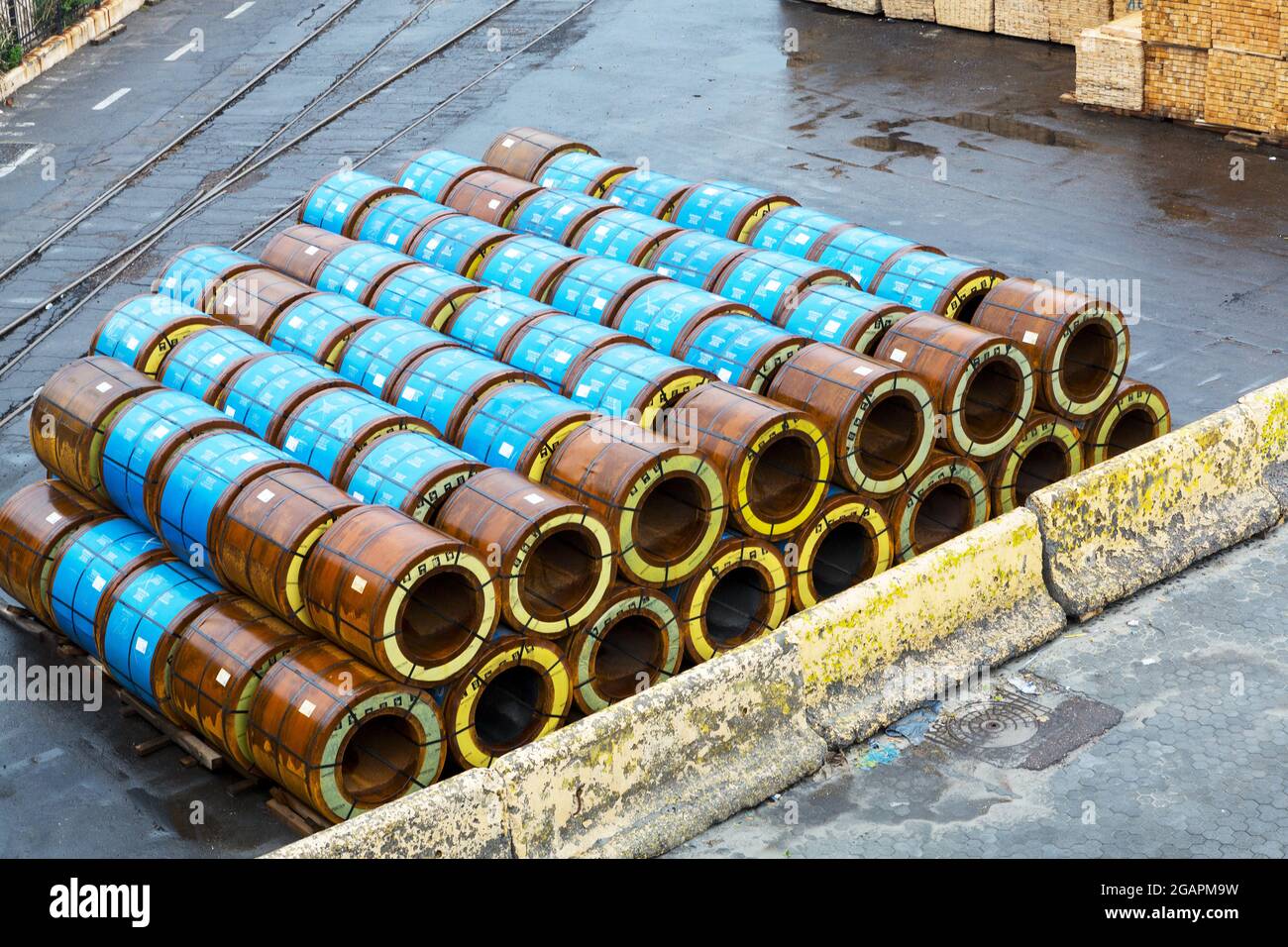 Odessa, Ukraine October 13, 2016 Industrial products, raw materials