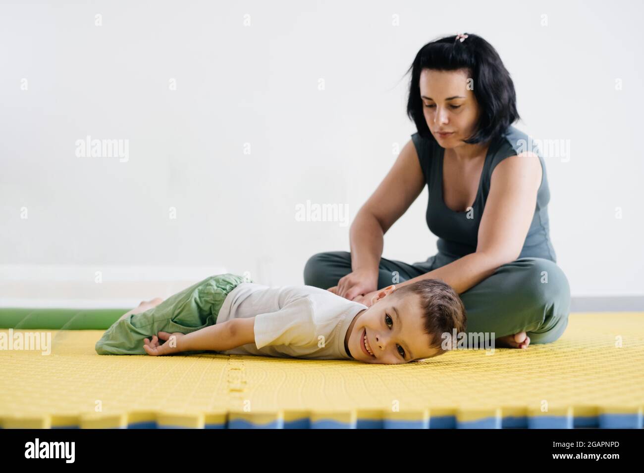 Rehabilitation of children with cerebral palsy. Physical activities for