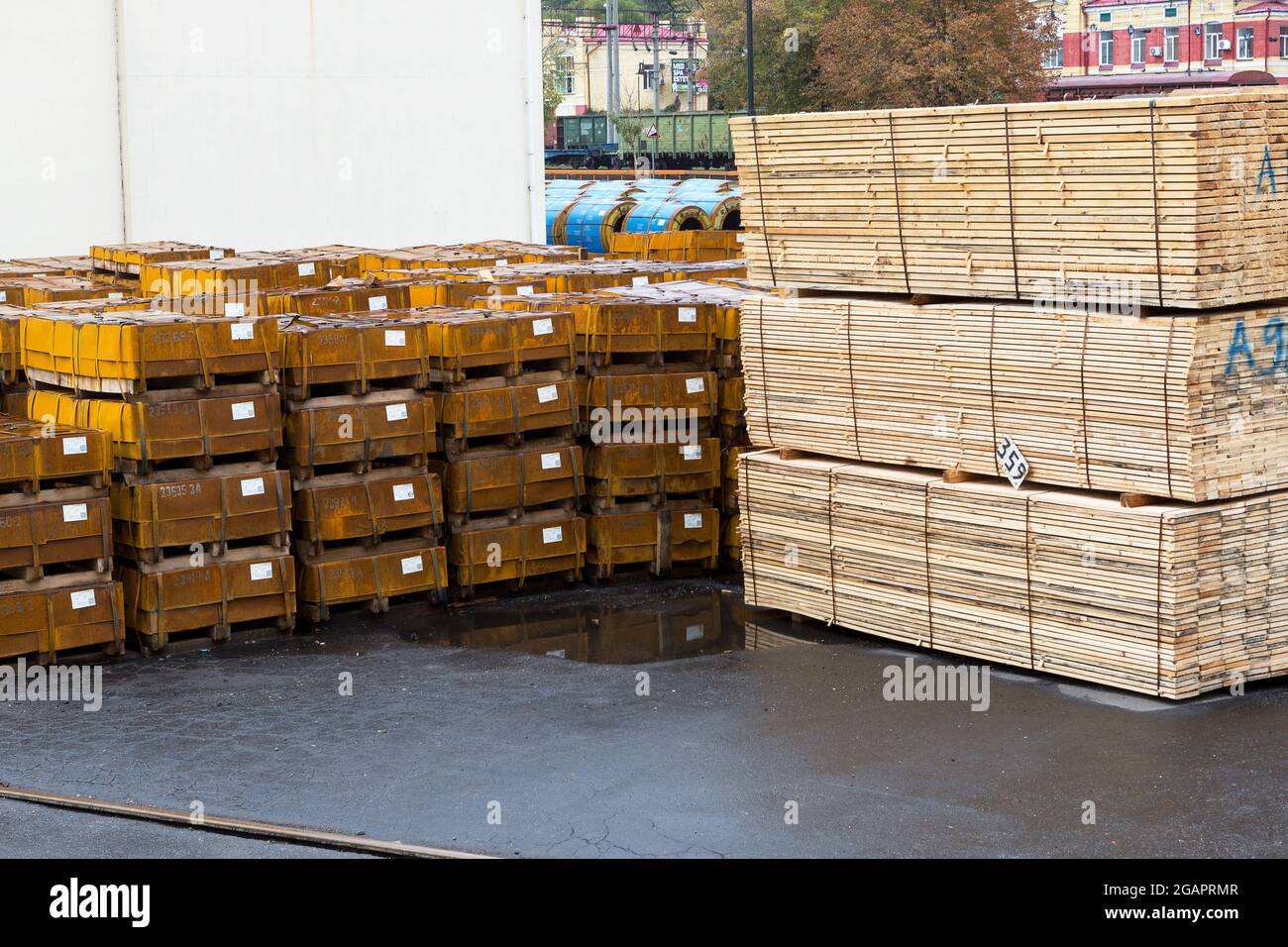 Odessa, Ukraine October 13, 2016 Industrial products, raw materials