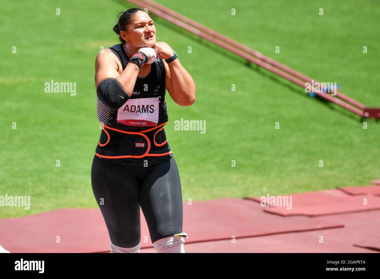 Tokyo, Japan. 01st Aug, 2021. TOKYO, JAPAN AUGUST 1 Valerie Adams of