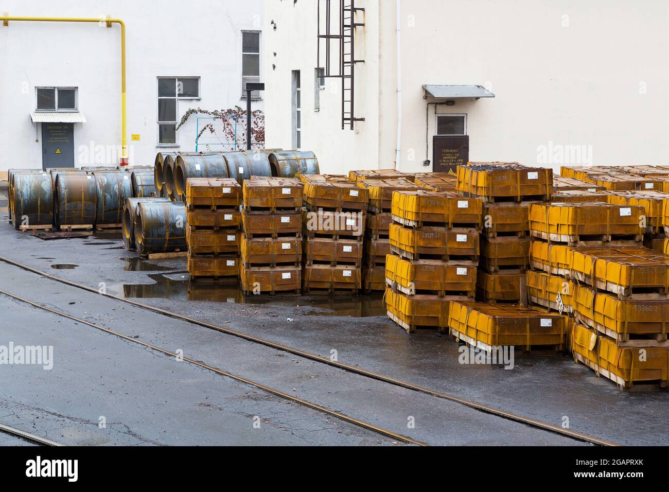 Odessa, Ukraine October 13, 2016 Industrial products, raw materials