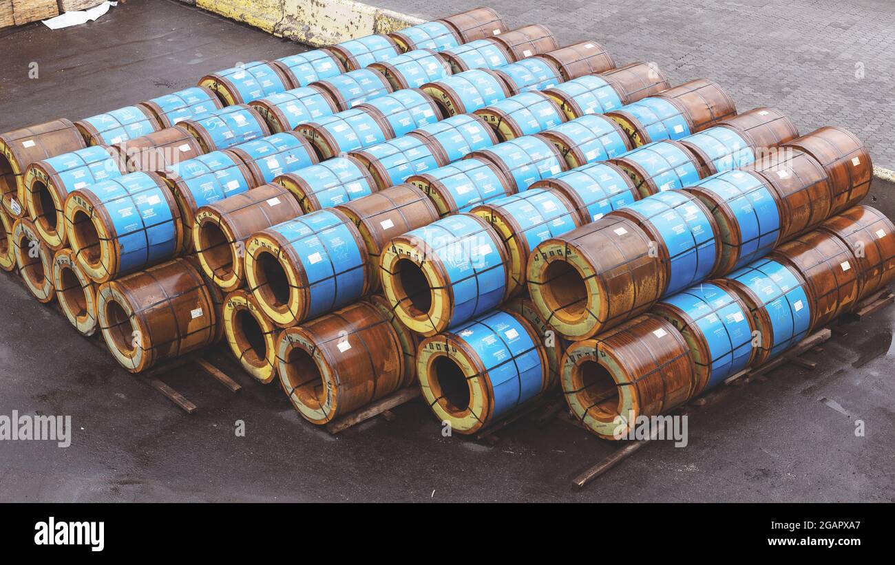 Odessa, Ukraine October 13, 2016 Industrial products, raw materials