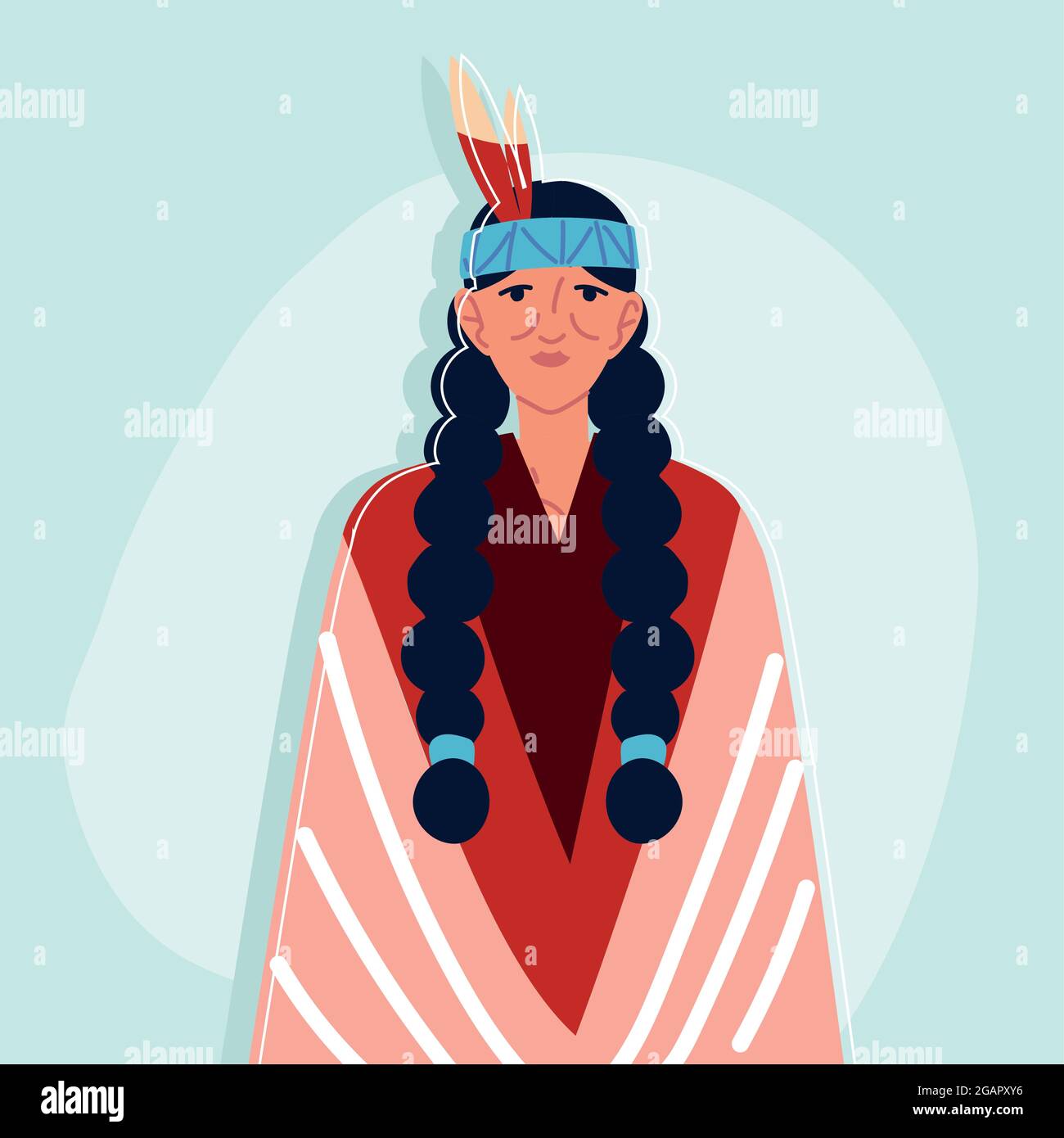 Old indian woman portrait Stock Vector Images - Alamy