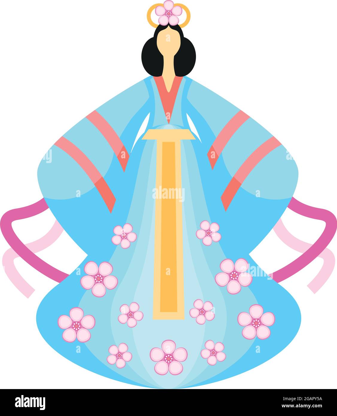 chinese woman in traditional clothes Stock Vector Image & Art - Alamy