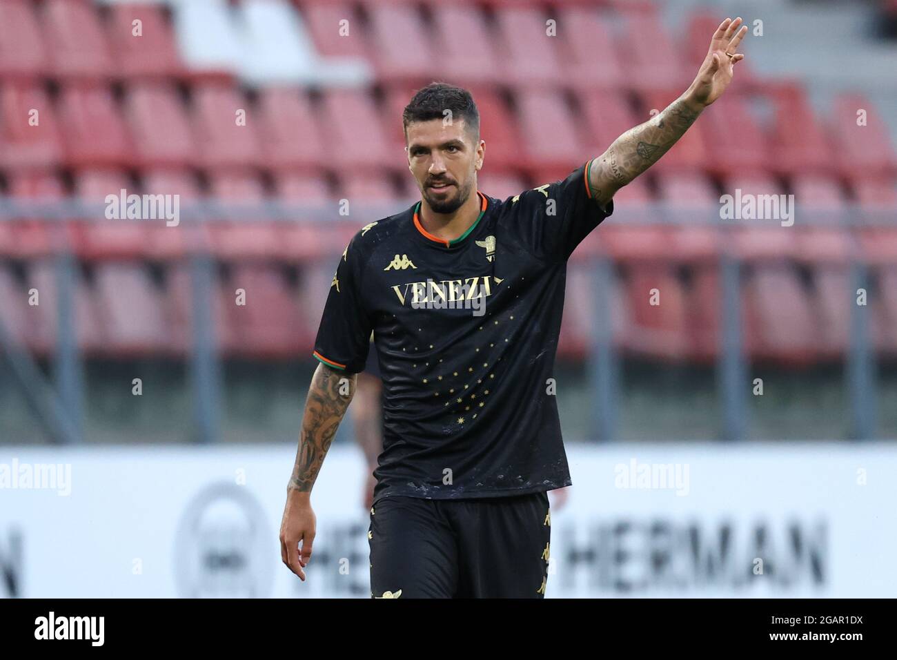 Parma, Italy. 18th Feb, 2023. Tardini Stadium, 18.02.23 Francesco Forte (11  Ascoli) after the Serie B match between Parma and Ascoli at Tardini Stadium  in Parma, Italia Soccer (Cristiano Mazzi/SPP) Credit: SPP