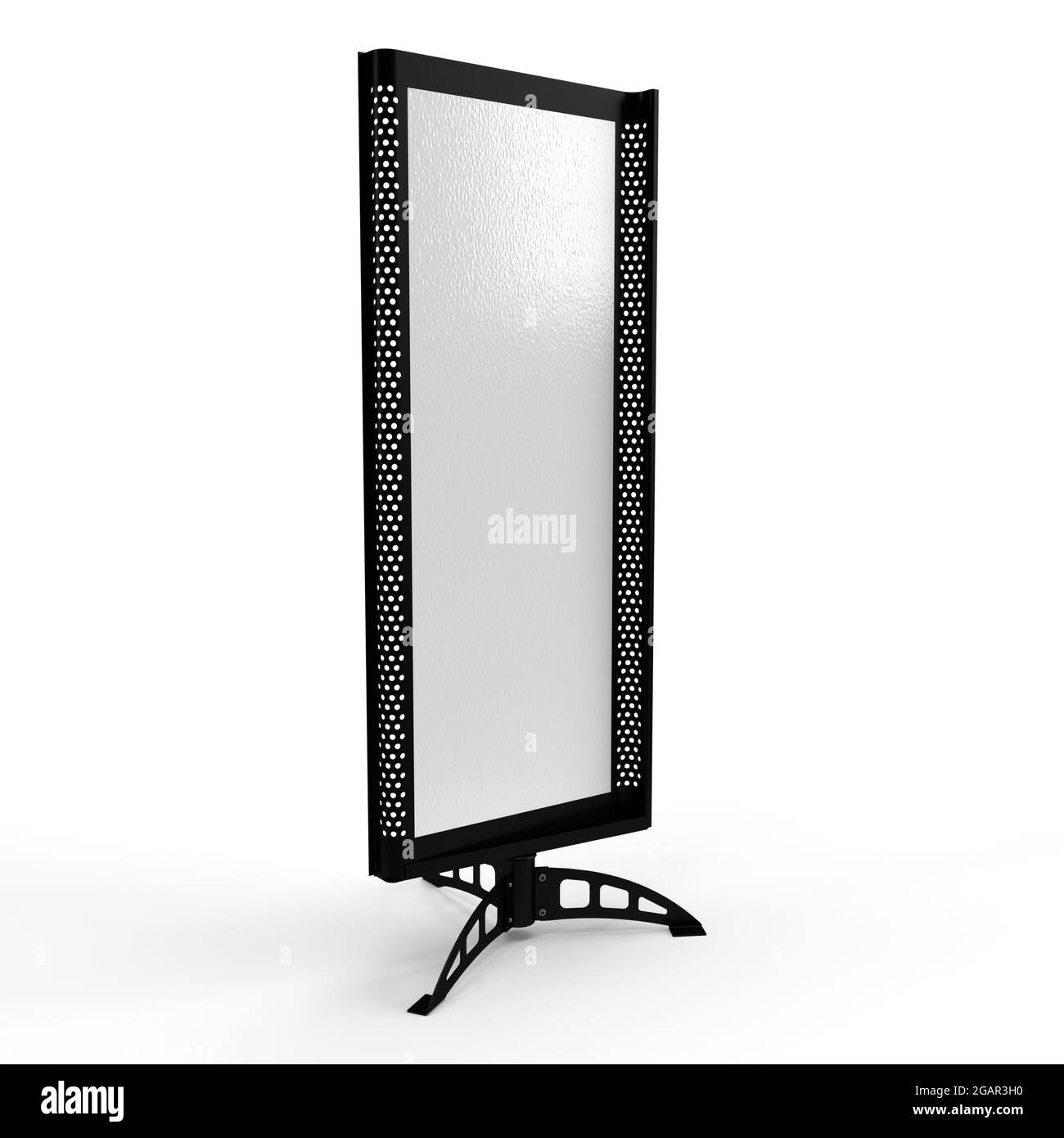 Wind Spinner Sign Front Perspective View Stock Photo Alamy