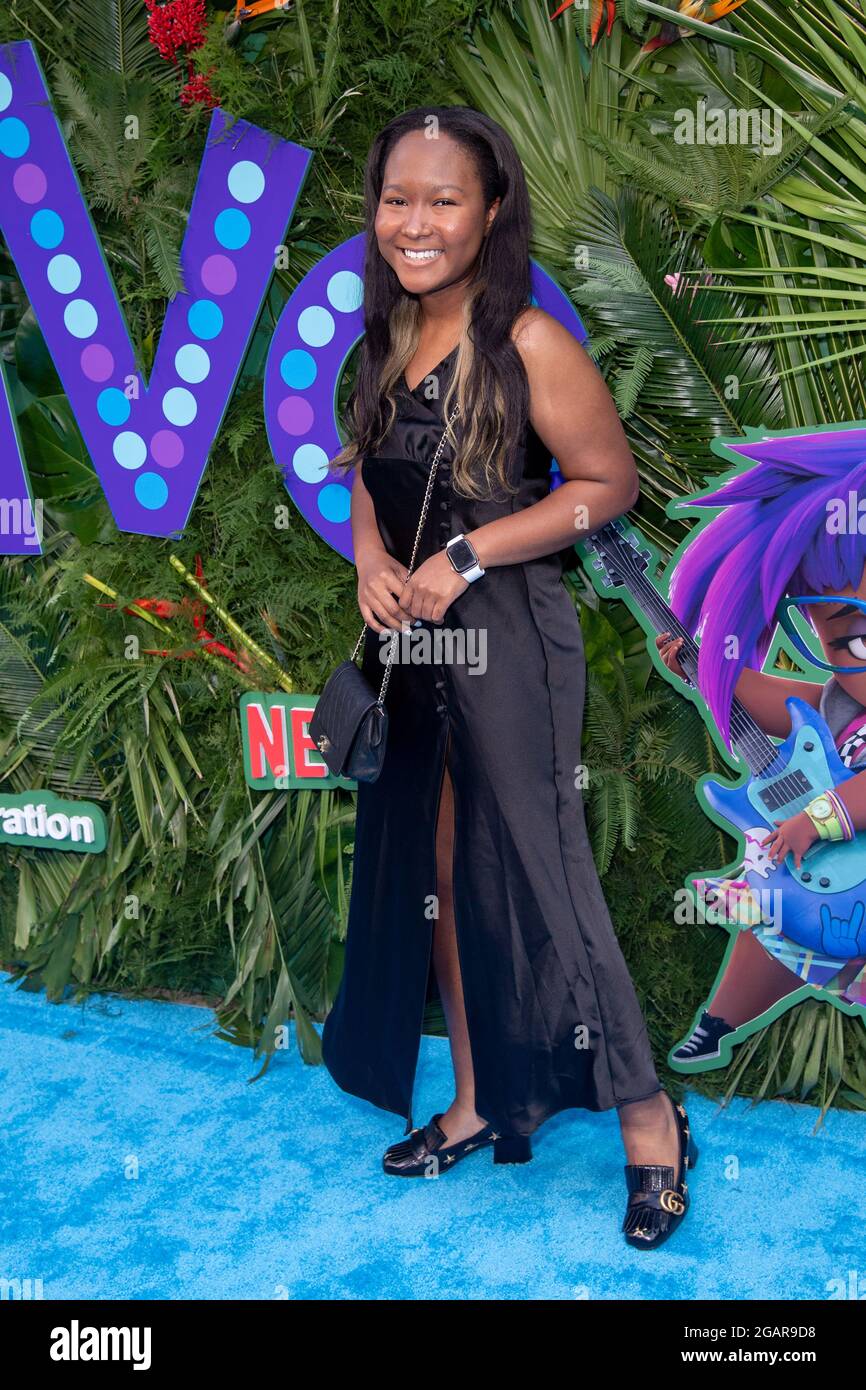 NEW YORK, NY JULY 31 Donshea Hopkins attends the "VIVO" New York