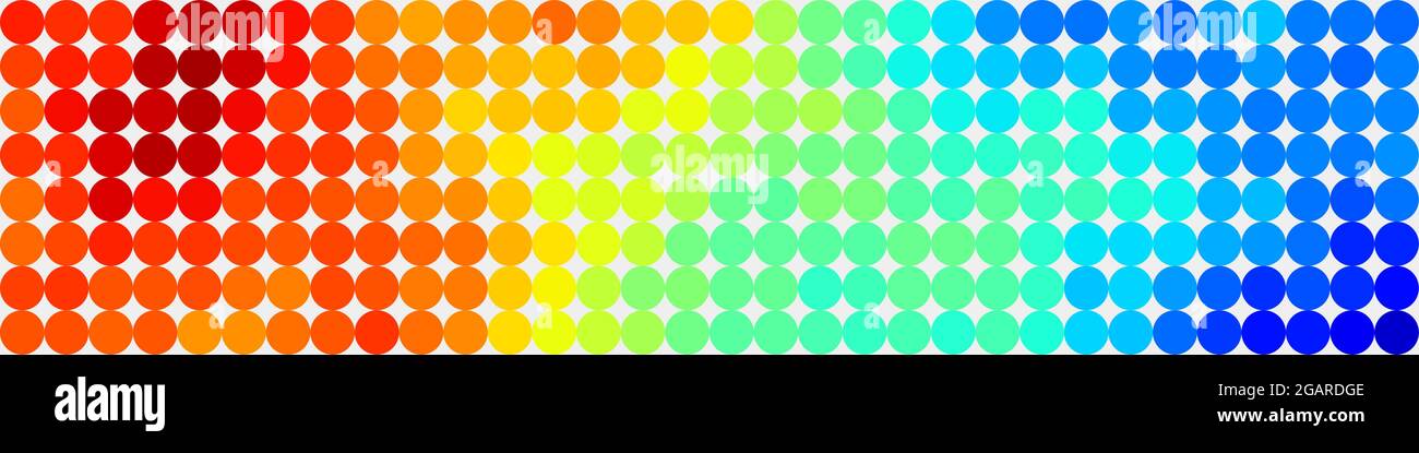 Abstract Geometrical color pixel generative art illustration Stock ...