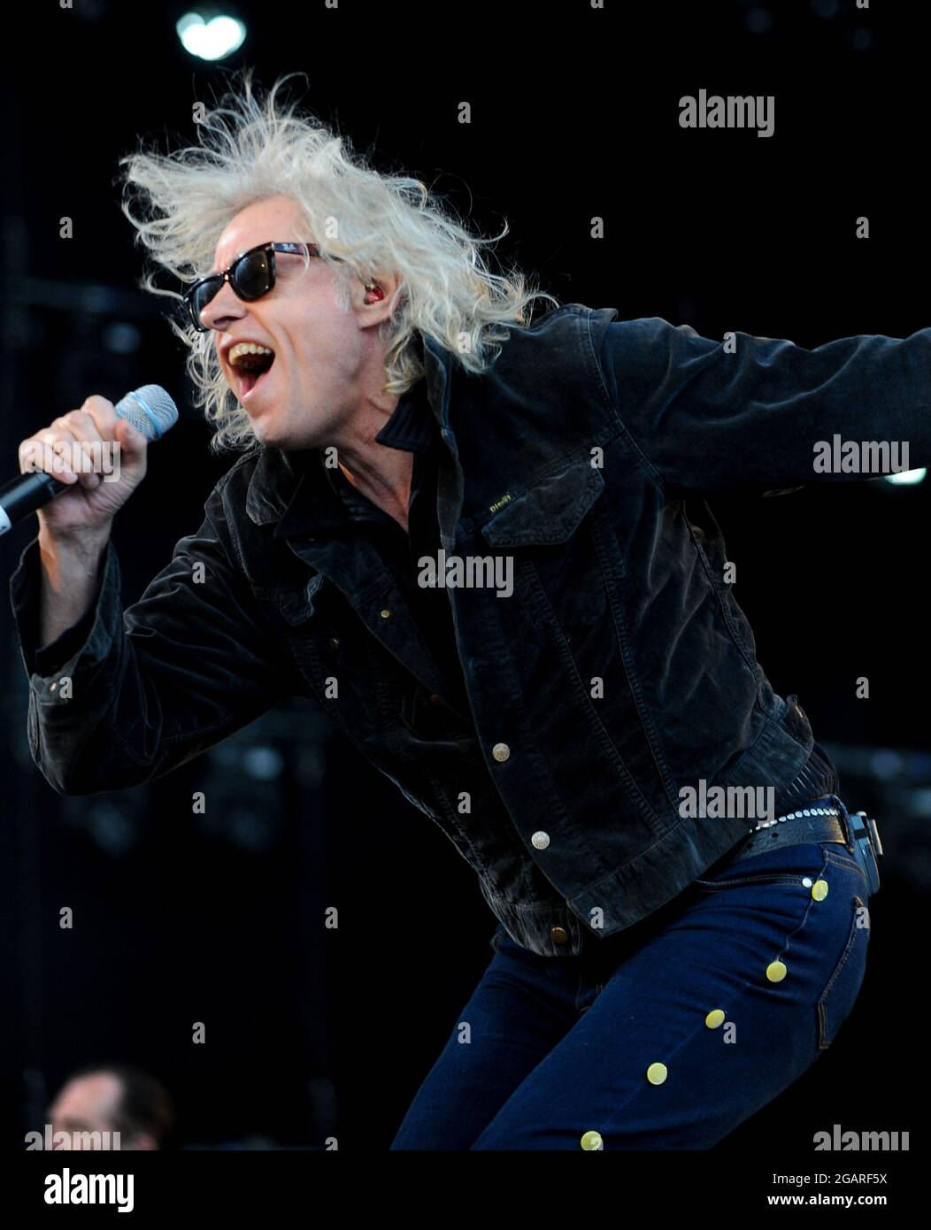 Sir Bob Geldof , Boomtown Rats , Lets Rock Leeds 80s , 16.06.18 Stock ...