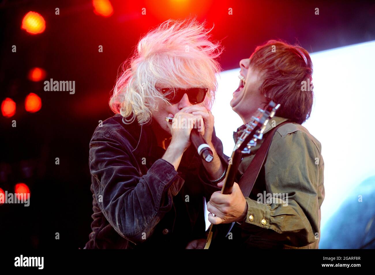 Sir Bob Geldof , Boomtown Rats , Lets Rock Leeds 80s , 16.06.18 Stock ...