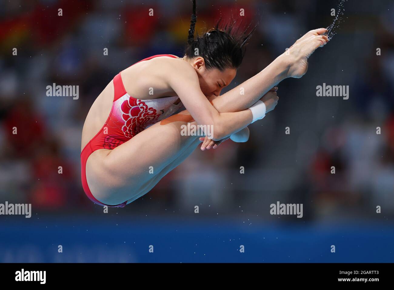 Tokyo Japan 1st Aug 21 Wang Han Chn Diving Women S 3m Springboard Final During The Tokyo Olympic Games At The Tokyo Aquatics Centre In Tokyo Japan Credit Naoki Morita Aflo