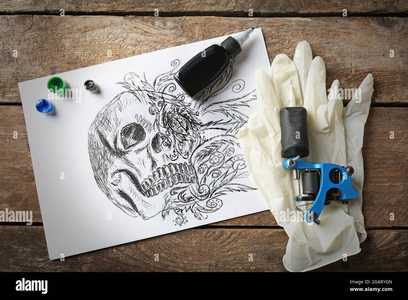 Javelin Advanced Tattoo Pen Kit – Blk Ink - Hildbrandt Tattoo Supply