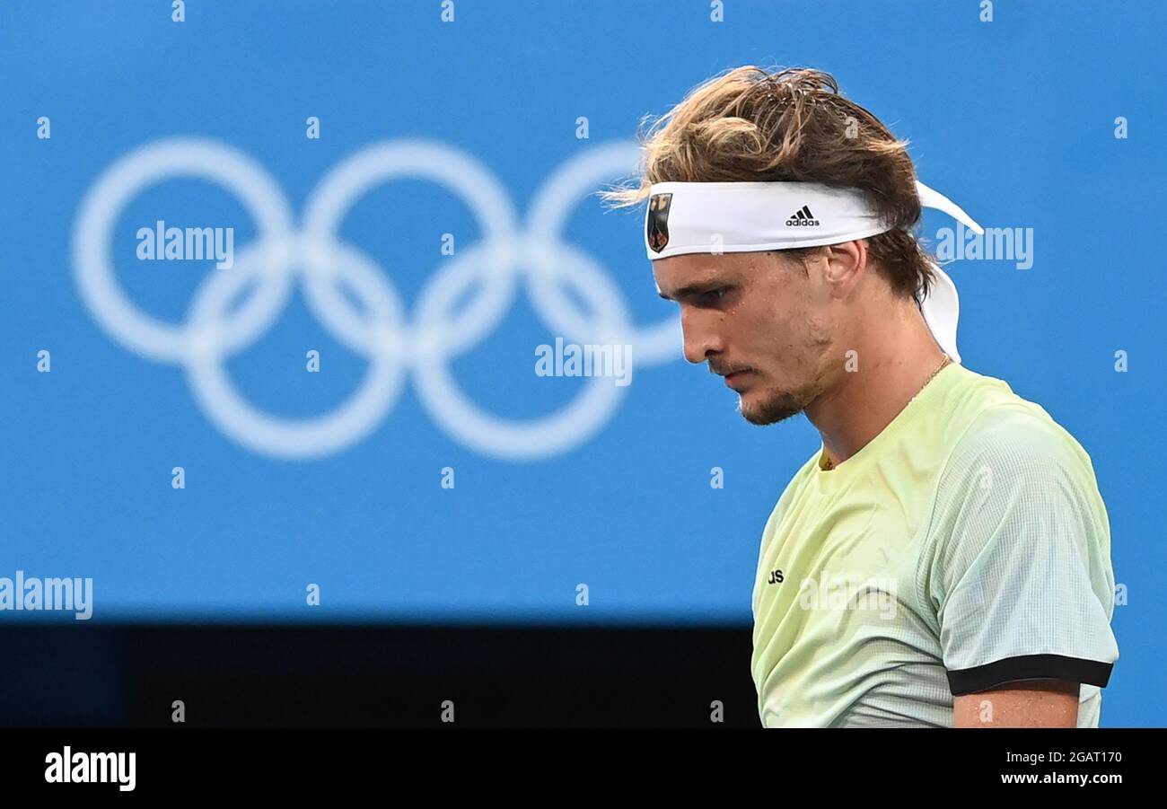 Tokio, Japan. 01st Aug, 2021. Tennis: Olympics, Singles ...
