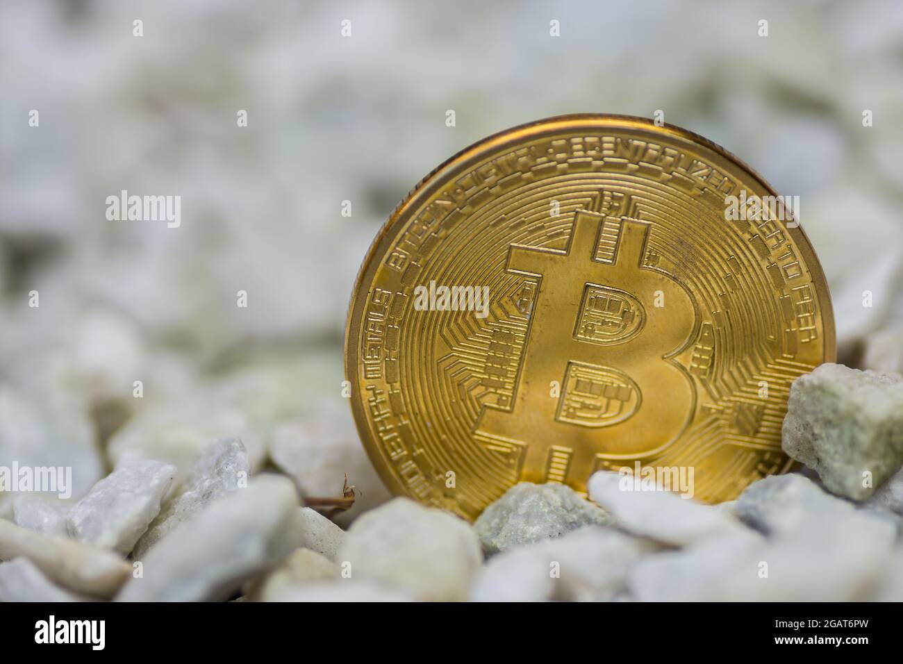 Bitcoin ethereum coins standing side hi-res stock photography and images -  Alamy