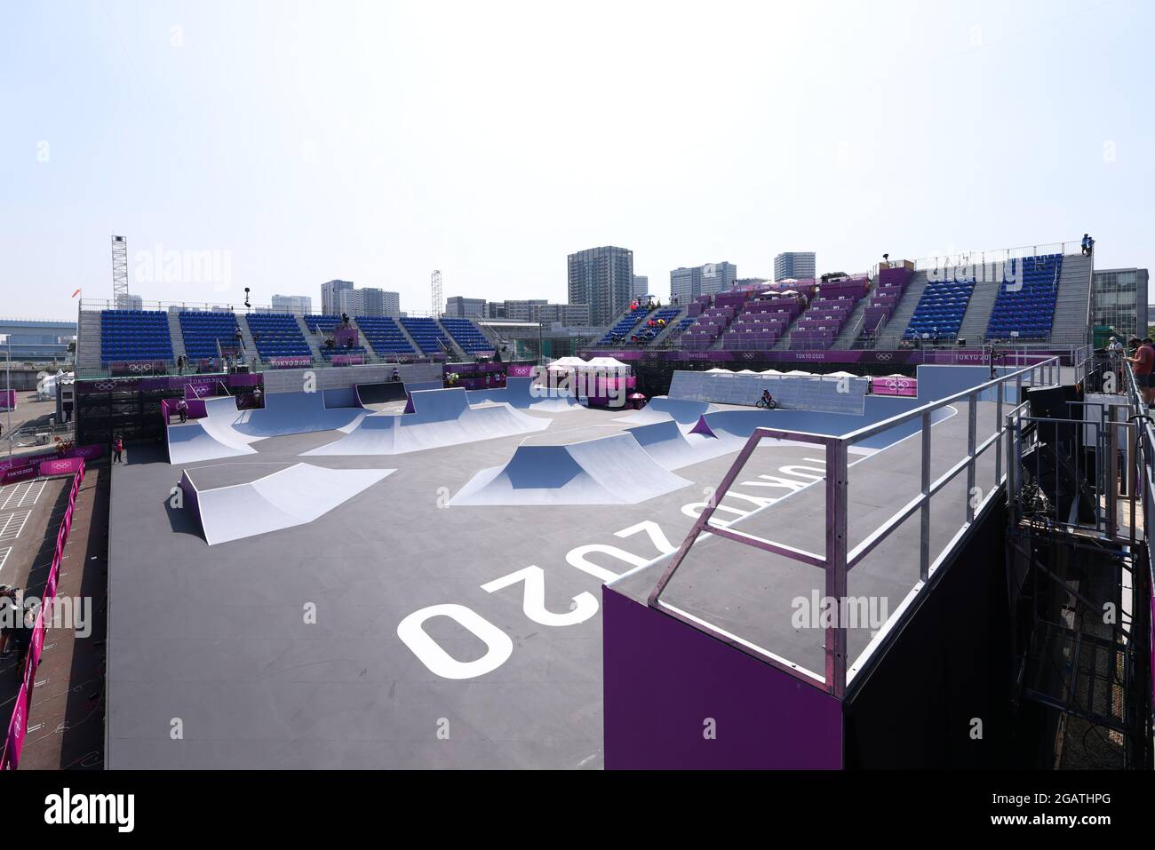 the Ariake Urban Sports Park, AUGUST 1, 2021 Cycling BMX Freestyle