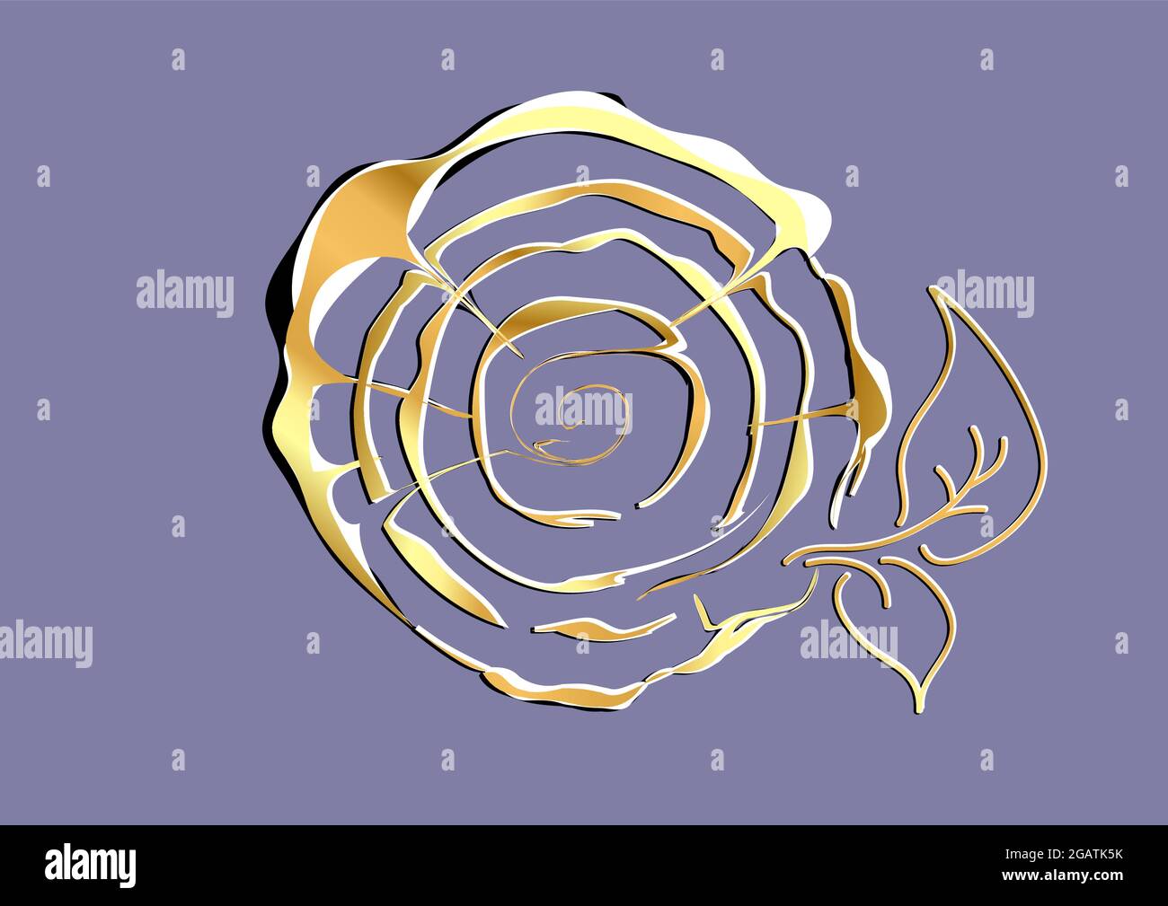 tree ring concept. vector illustration on blue bfckground Stock Vector